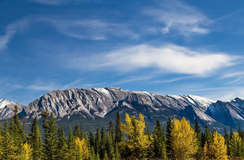 British Columbia, Canada mountain ranges 